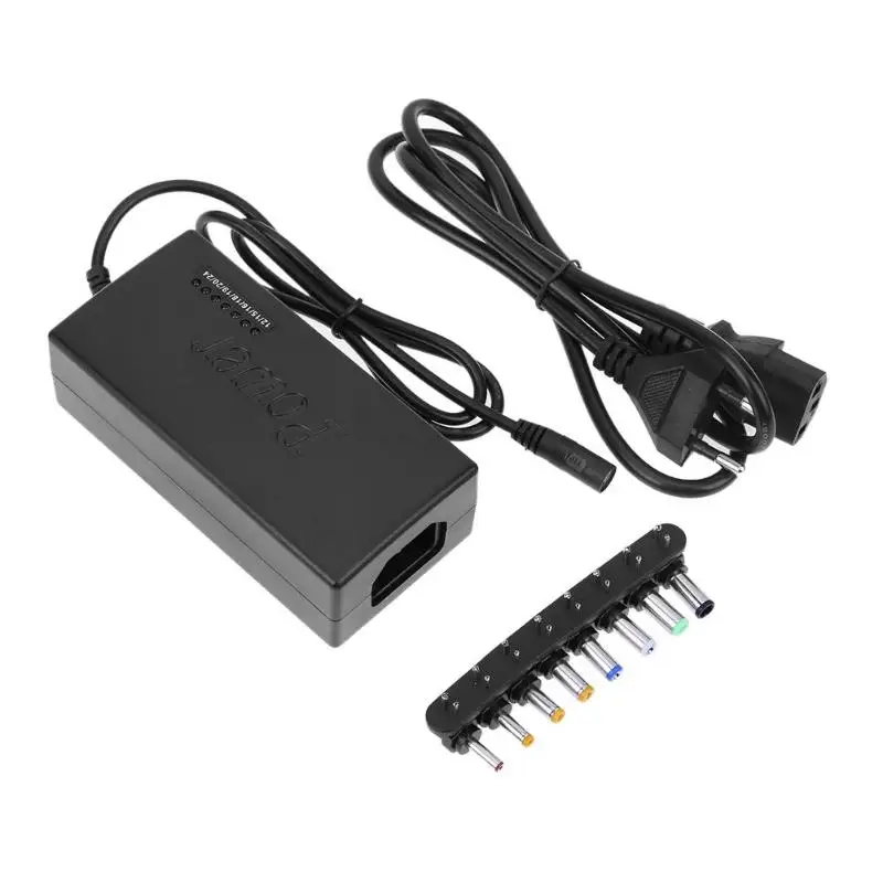 Универсальный 96W 110V 240V AC адаптер Питание Зарядное устройство ЕС Разъем для