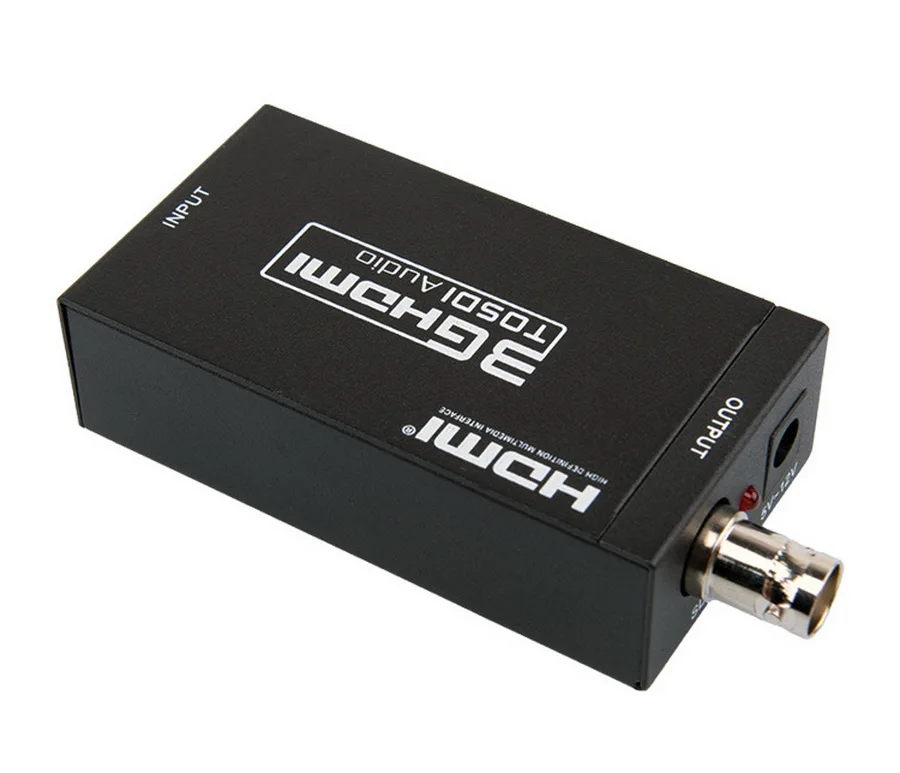 Конвертер HDMI в SDI 10 шт. 1080P MINI 3G с коаксиальным аудиовыходом для домашнего
