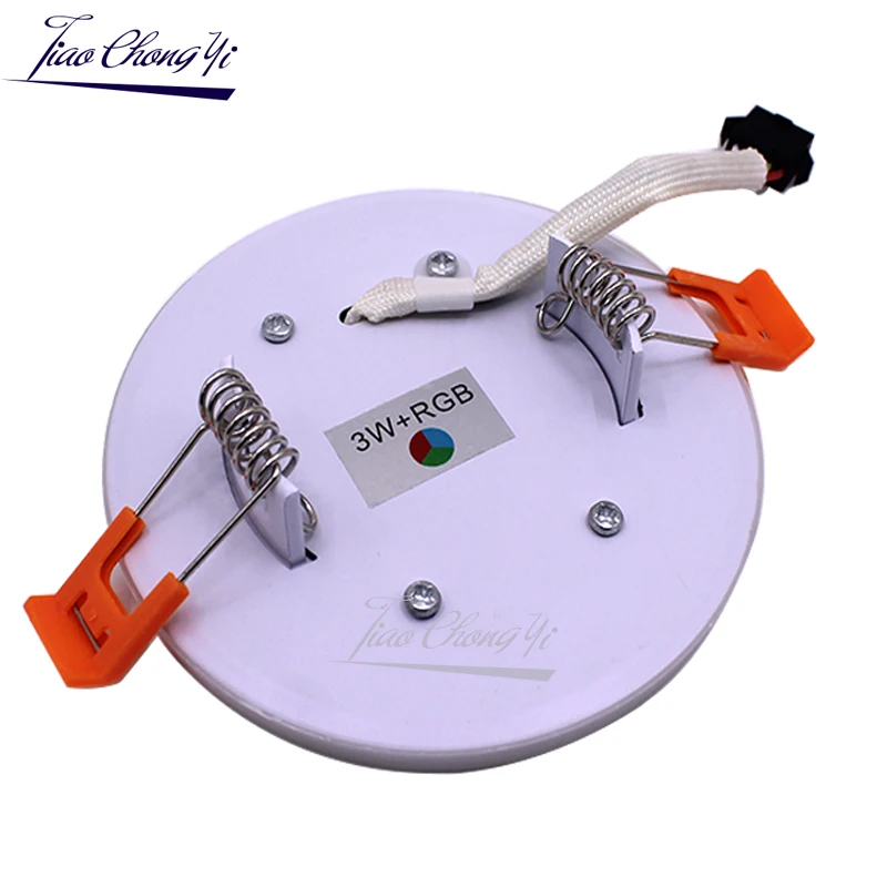 Украшение для дома круглые Двухцветные светодиодные панели потолочные