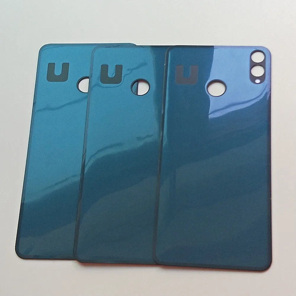 Для huawei Honor 8X крышка батареи 8 X стеклянная задняя с задней наклейкой корпус