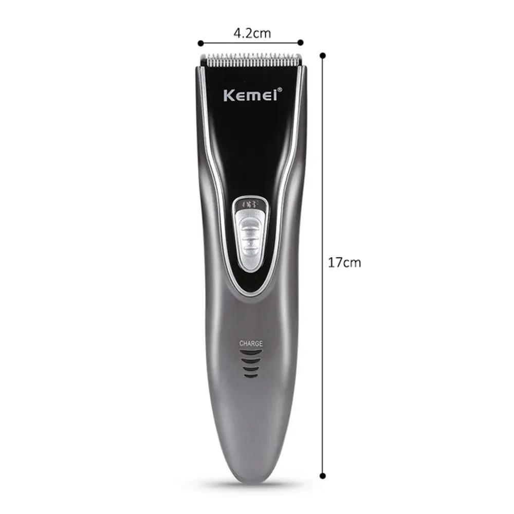 Kemei KM 1918 Профессиональная стрижка перезаряжаемая электрическая машинка для