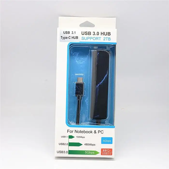 Type-C до 4 портов USB 3 0 концентратор особенно отлично подходит для ноутбуков SD TF