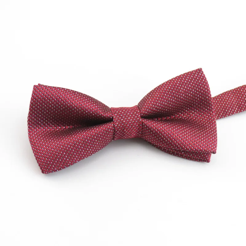 Детский галстук бабочка однотонный в горошек классическая бабочка|children bow tie|neck