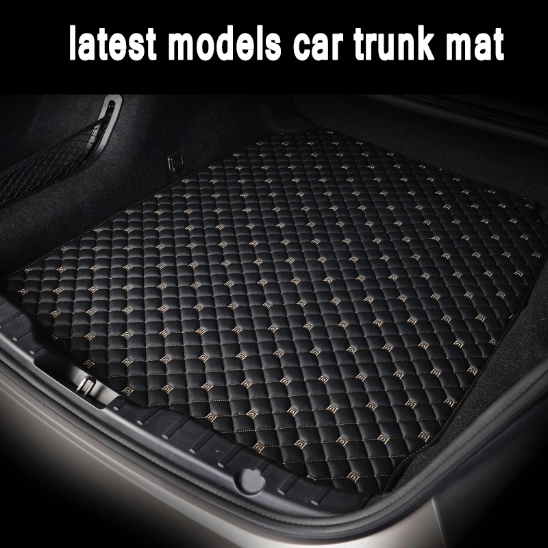 

Custom fit car Trunk mats special for Audi A6 S6 C5 C6 C7 Allroad Avant 5D car styling rugs carpet floor liners(1997-present)