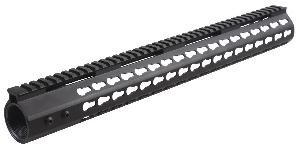 Victoptics KeyMod AR10 Free Float 17 &quotSlim Rail System 308 с 2 шт 5&quot Picatinny Rails &amp Shims для охоты|Кронштейны и