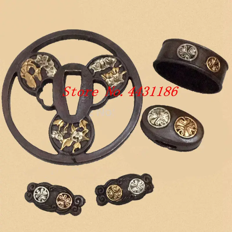 Высококачественная медь Цуба защита для японской цубы самурайский катана