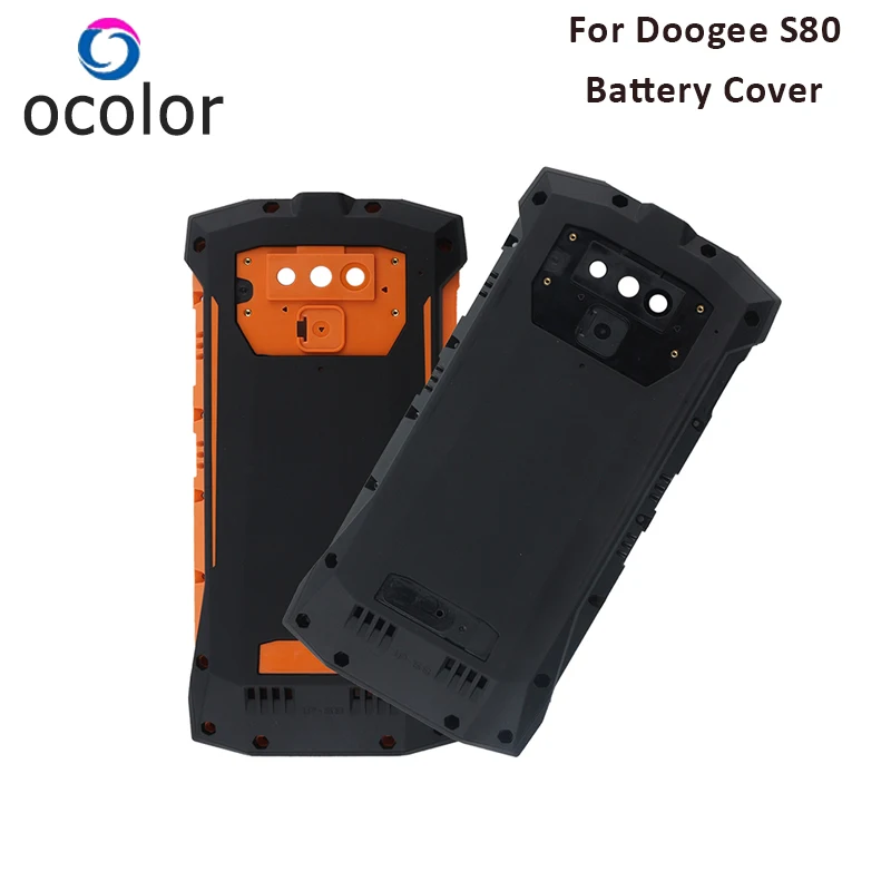 ocolor For Doogee S80 Battery Case Durable Protective Back Replacement Phone Bateria Cover 5.99'' New |