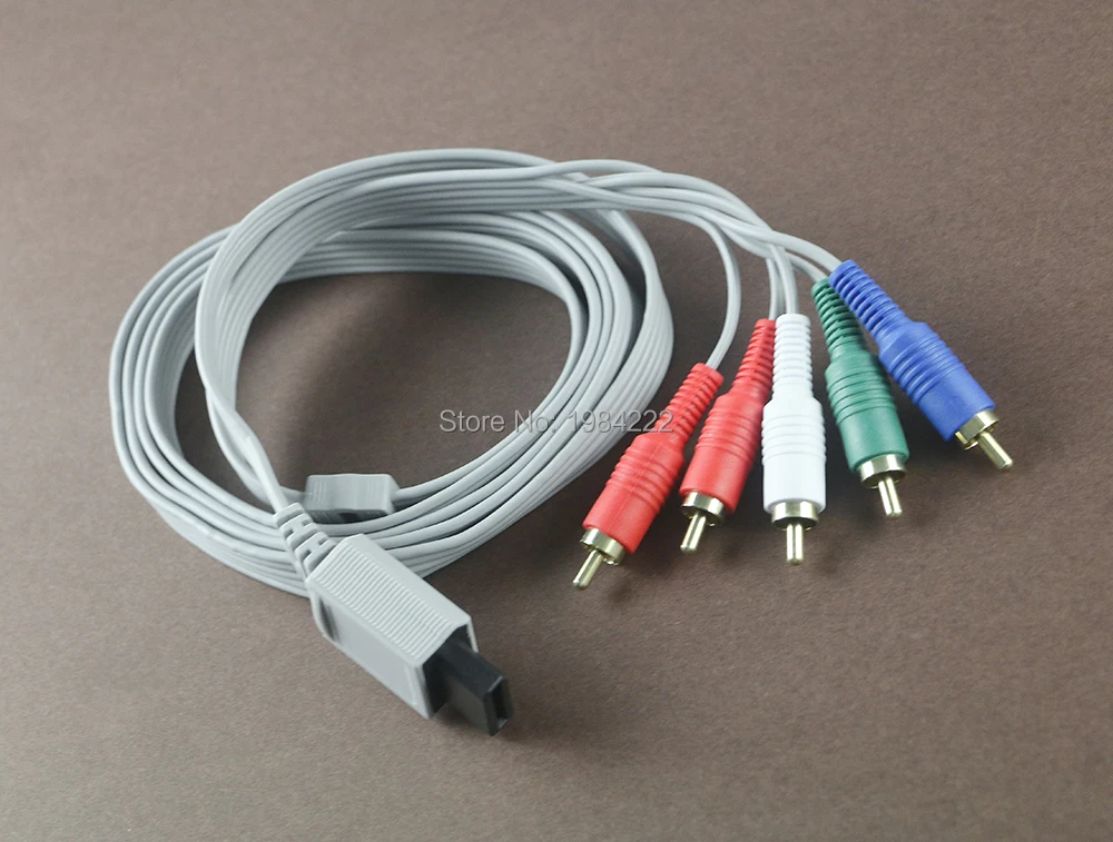 1 8 м компонент высокой четкости 1080P HDTV AV аудио адаптер кабель провод 5RCA для Nintendo