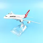 Модель самолета Qantas, модель самолета из литого металла, 16 см, 1:400