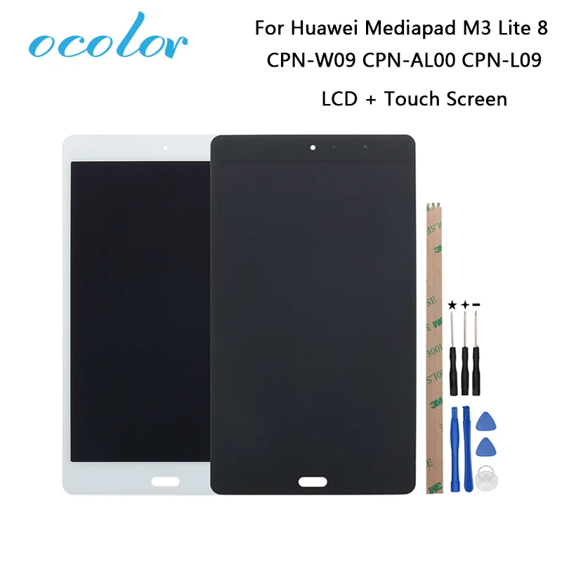 Ocolor для huawei Mediapad M3 Lite 8 CPN W09 AL00 L09 ЖК дисплей Дисплей + Сенсорный экран Инструменты