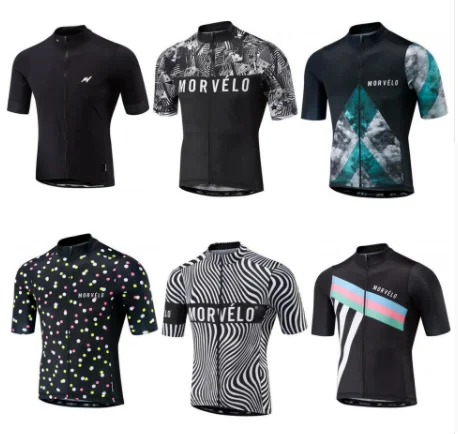 2019 morvelo Pro летние шорты рукавом Велоспорт Джерси Топы корректирующие Ropa де Ciclismo