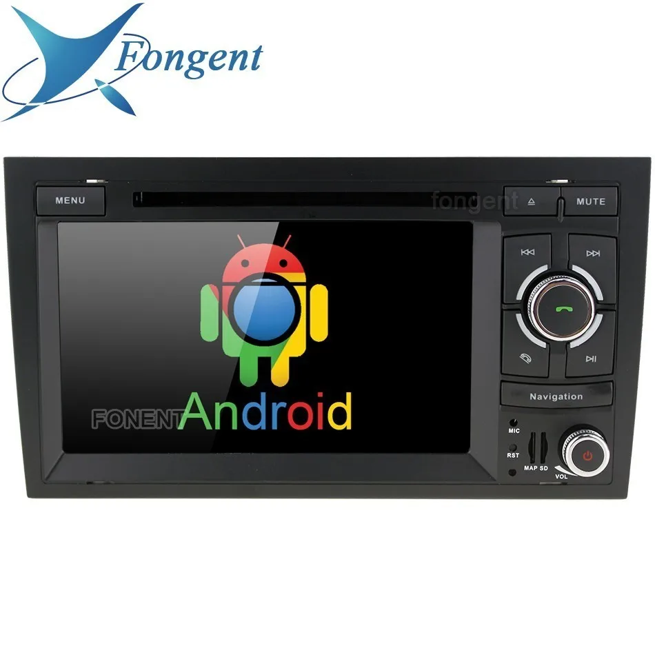 Для Audi A4 2002 2003 2004 2005 2006 2007 2008 Мультимедиа Android 9 0 блок автомобильный dvd плеер 4 Гб + 64 8