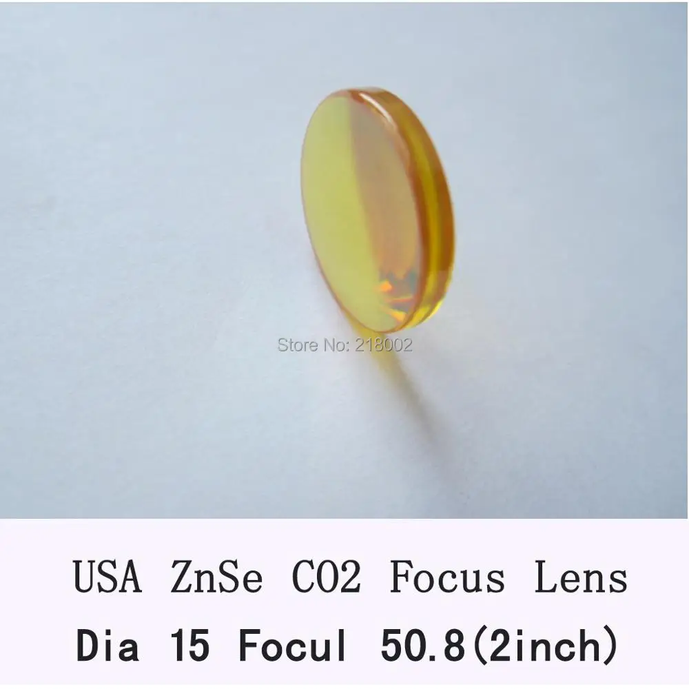 USA CVD ZnSe Focus Lens 15mm Dia 50.8mm Focal for CO2 Laser co2 laser engrave machine cutting | Инструменты