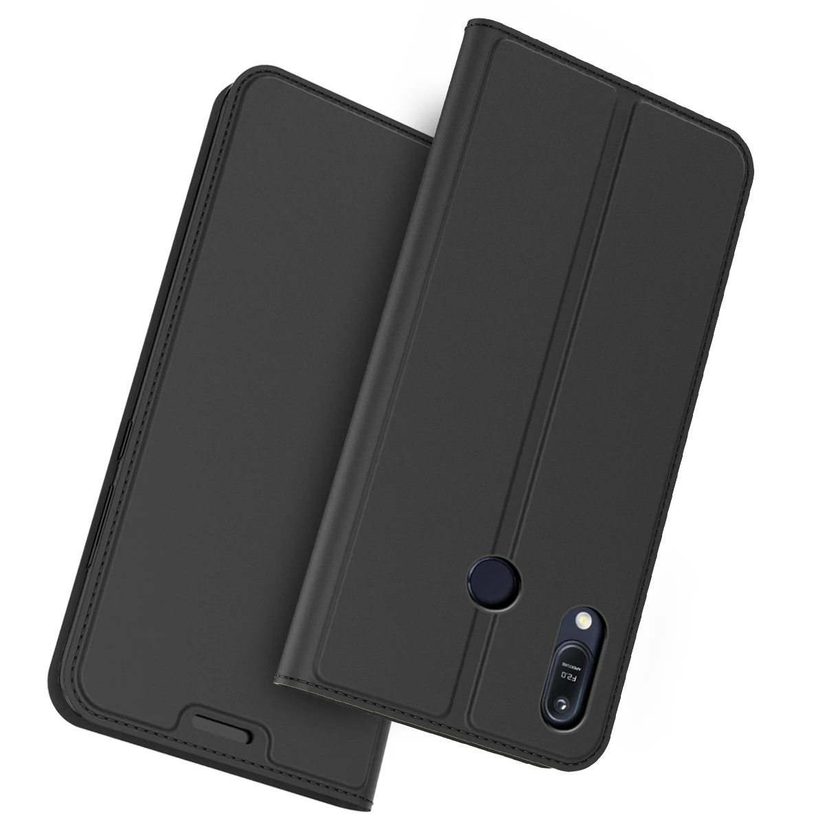 For Asus Zenfone Max Pro M2 ZB631KL Case Leather Luxury Flip Stand Wallet Cover ZB633KL Card Slot | Мобильные телефоны и