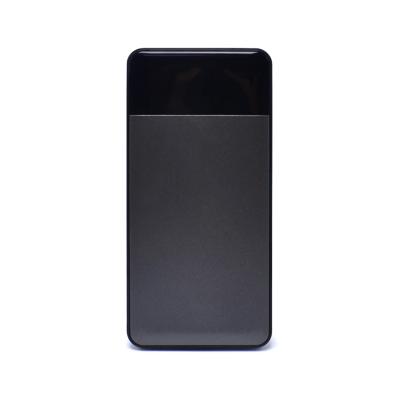 Qi Беспроводной Chager Мощность Bank 20000 мАч Dual USB 5V2A Выход внешний Батарея для iPhone X 8