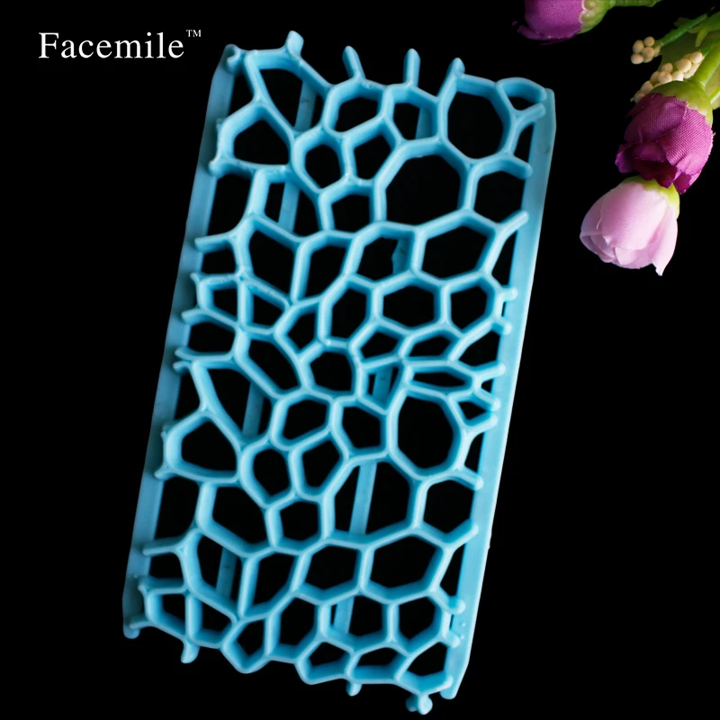 Fondant тиснение печенья нож для кексов Алмазный леопардовый узор печенье форменное