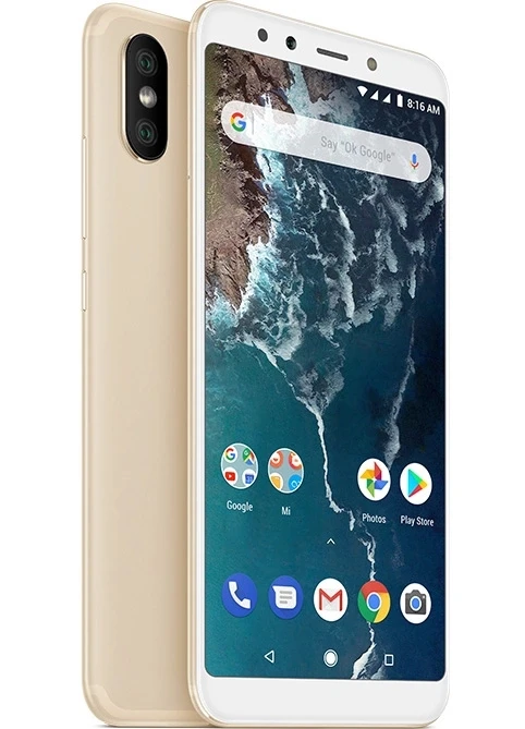 Испания со склада Xiao mi A2 4GB 32GB глобальная версия Смартфон Snapdragon 660 Восьмиядерный