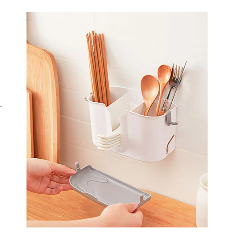 Сушилка ложки вилки ведро-органайзер корзинка для палочек еды посуда хранение