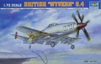 trumpeter 01619 172 scale british wyvern s 4 fighter model aircraft warplane th05673 smt2