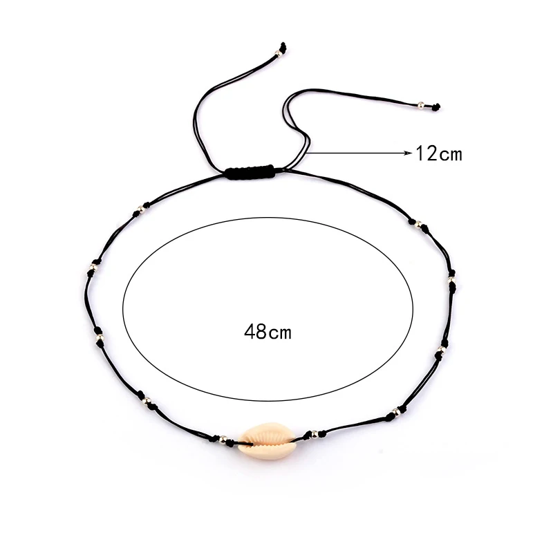 Распродажа новинка 1 шт. простое уникальное в виде раковины чокеры для девочек