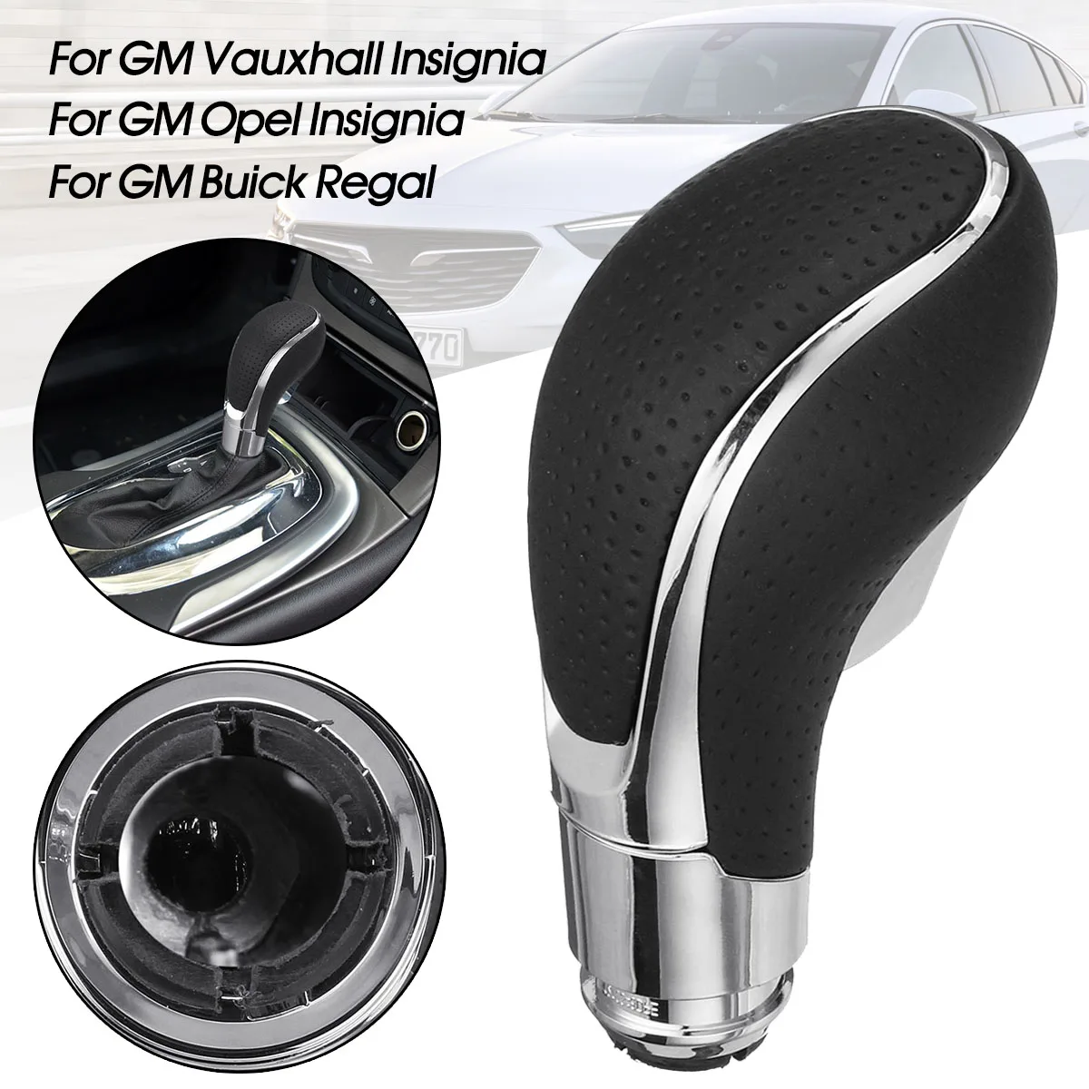 Кожаная Ручка рычага переключения передач для GM/Buick Regal/Opel Insignia/Vauxhall Insignia|Ручка