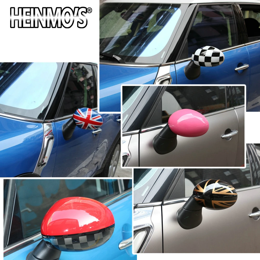 Для MINI Countryman аксессуары для стайлинга автомобилей для мини R55 R57 R58 R59 R60 R61 Зеркало заднего вида Стикеры Обложка для MINI Cooper R56