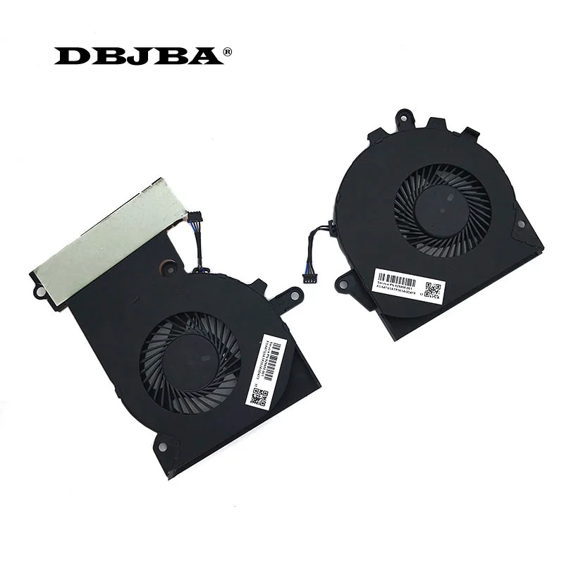 Новинка для HP Omen 15 CE CE000 CE010CA CE020CA CE030CA CE051NR NFB76A05H 001 929455 & 929456 CPU GPU Fan|Охлаждающие