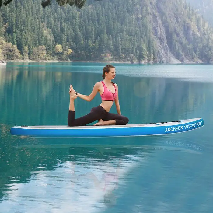 All-purpose Adjustable Paddle Inflatable Single-layer Surf Board Surfboard wakeboard surfing kayak | Спорт и развлечения