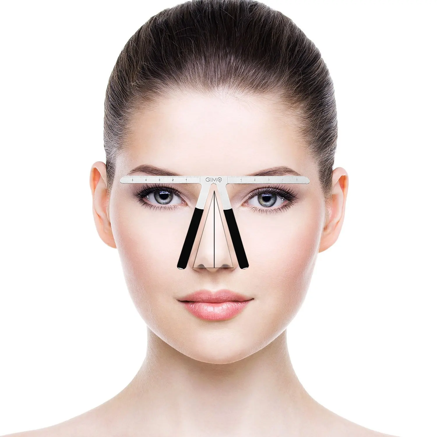 Многоразовые трафареты из нержавеющей стали для татуажа бровей микроблейдинг