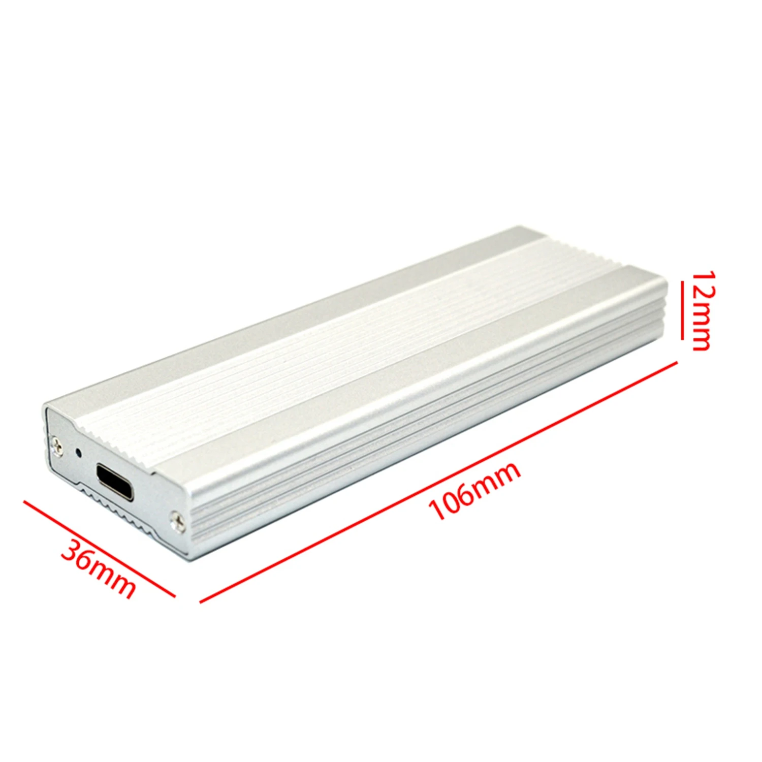 Корпус для жесткого диска M.2 корпус Ssd к USB адаптеру NVME PCIE USB3.1 Type C внешний жесткий