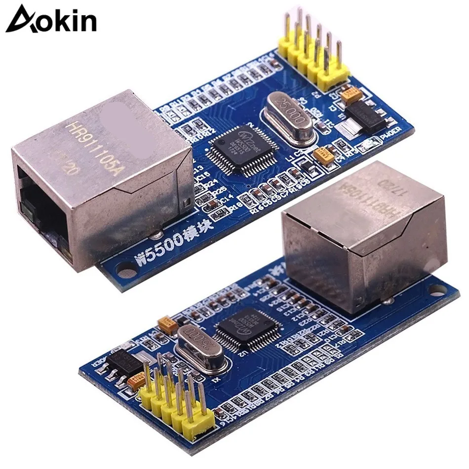 Сетевой модуль W5500 Ethernet оборудование TCP / IP 51/STM32 программа микроконтроллера через