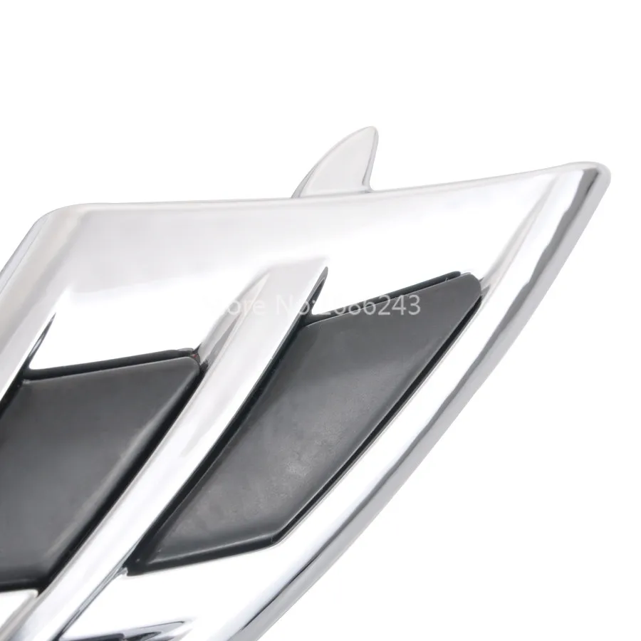 

Motorcycle Goldwing Chrome Fairing Tank Trim with Knee Pads Fits For Honda Gold Wing GL1800 2001-2011 02 03 04 05 06 07 08 09 10