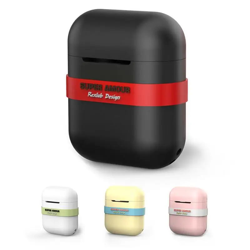 Для AirPods из инновационного силикона мягкий Универсальный анти капля спрей клей