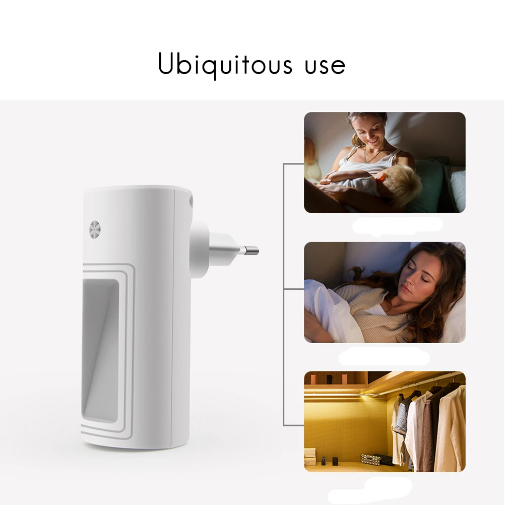 Светодиодный датчик движения настенный ночник автоматический светильник для