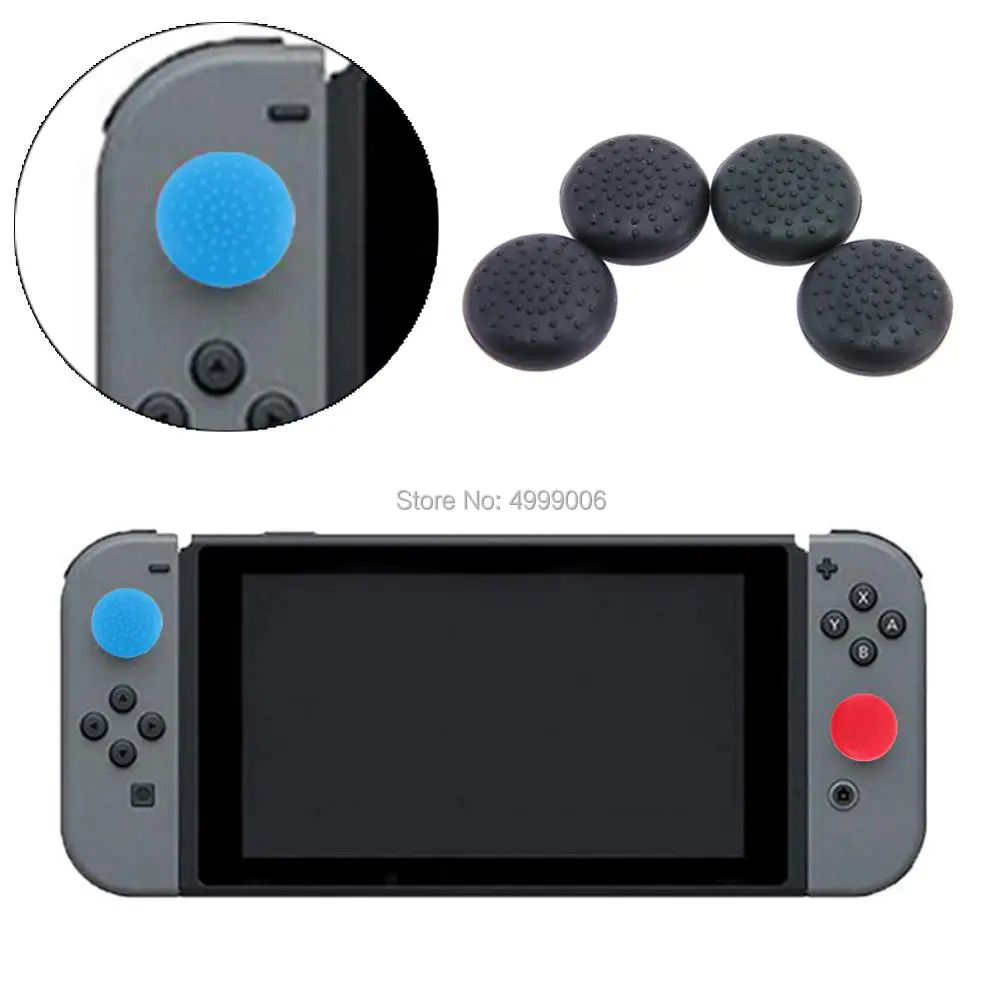 Нескользящие накладки на стики для джойстика из ТПУ Nintendo Switch NS JoyCon | Электроника