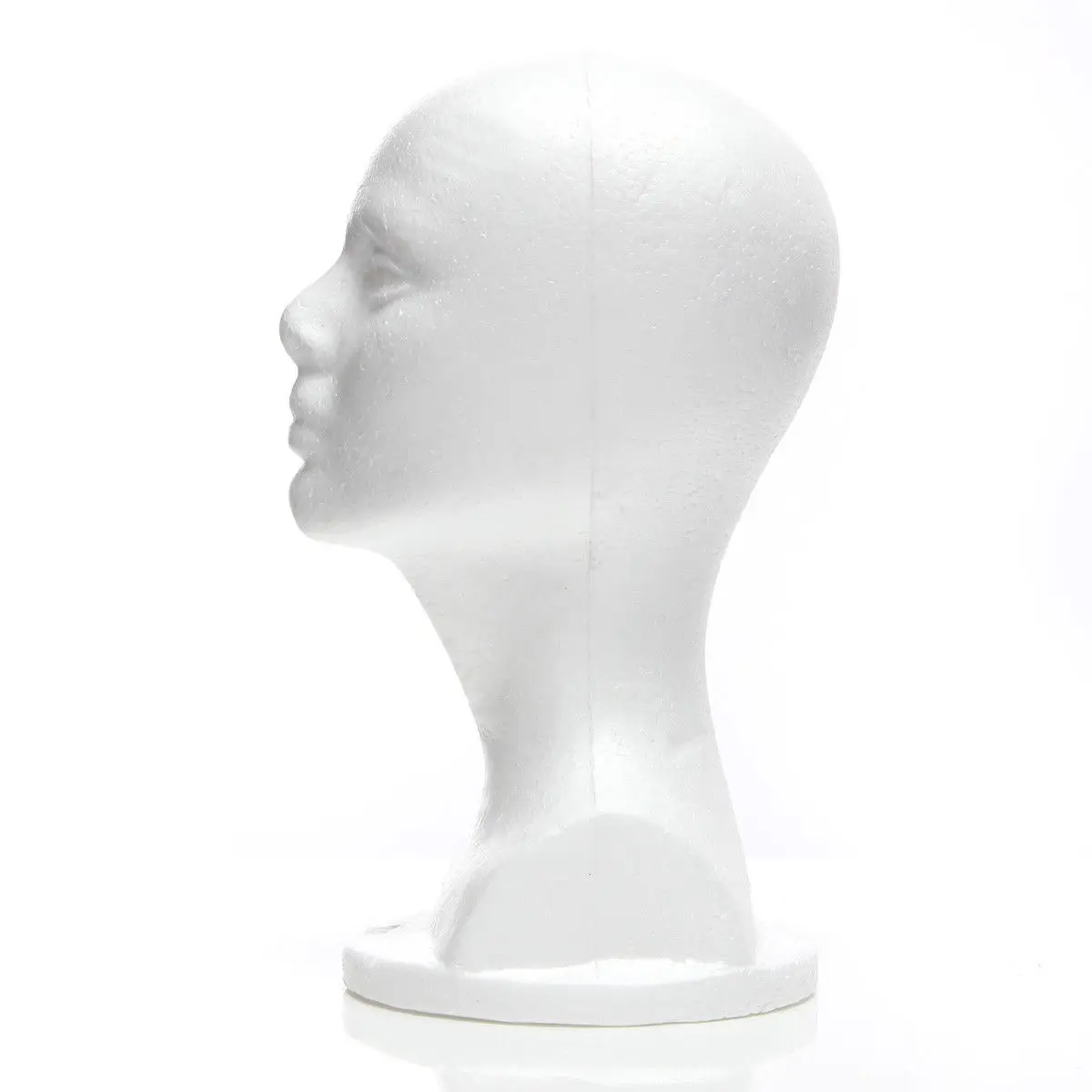 Styrofoam Mannequin Foam Head Model Glasses Hat Wig Display Stand | Дом и сад