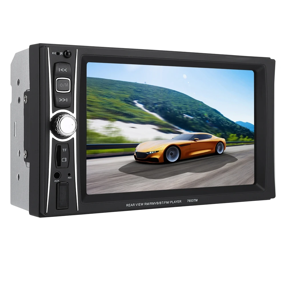Портативный 6 дюйма HD 2 Din MP5/игрок WMA gps навигации громкой связи FM 2019 Фирменная