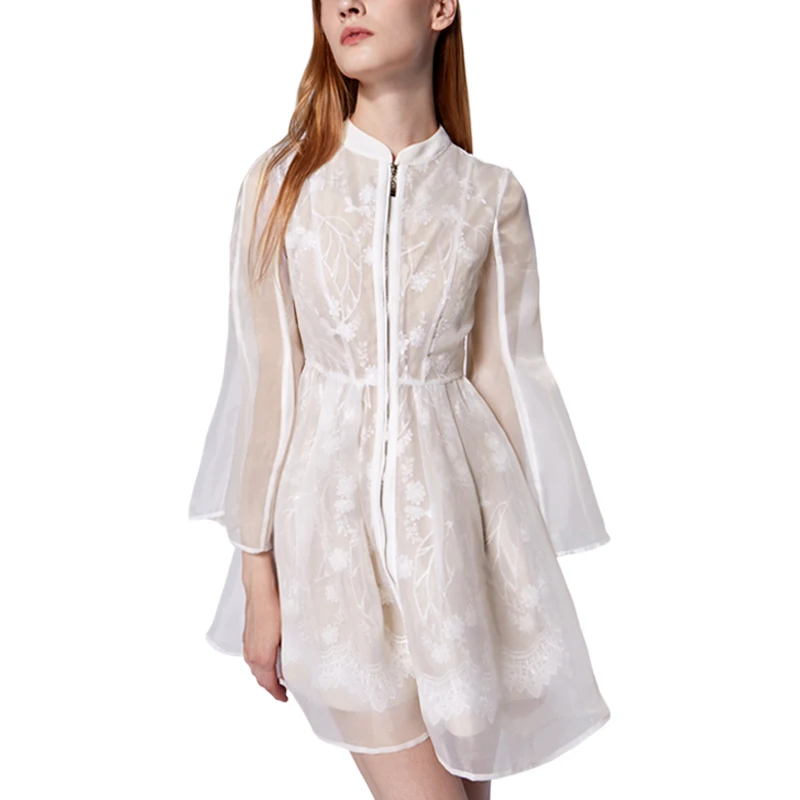 Новое летнее кружевное платье R336 2019 | Женская одежда