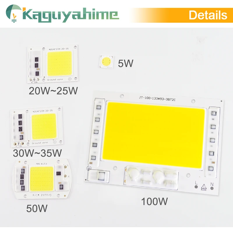 Светодиодный прожектор Kaguyahime 5 100 Вт 220 В переменного тока 50 10 Вт|Светодиодные
