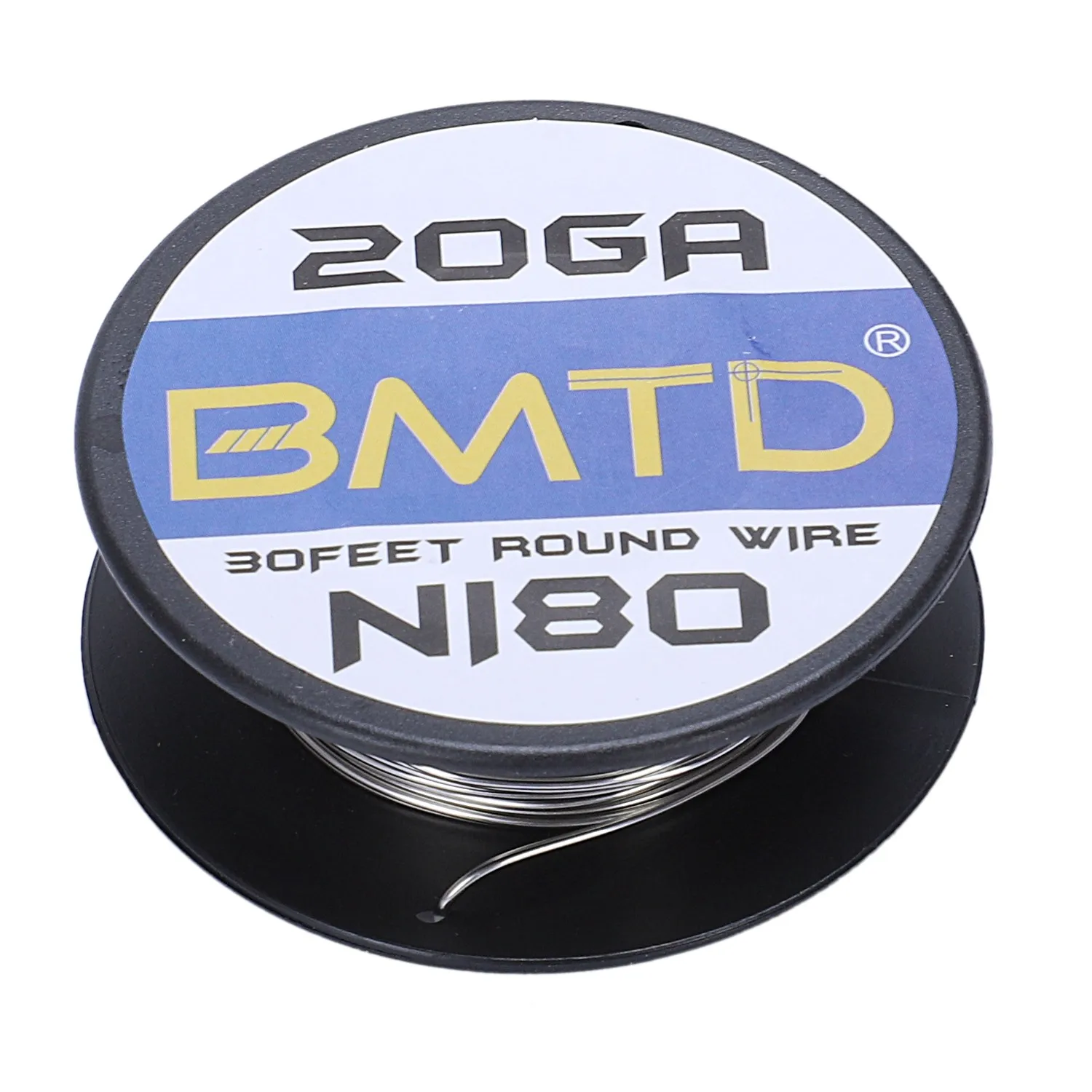 Bmtd 10 м/рулон Ni80 нагревательный провод огромный Vape электронная сигарета для Rda Rta