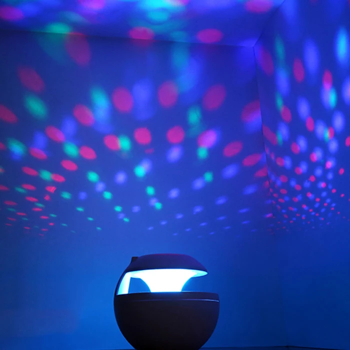 Hot sale Cool Mist Humidifier 7 LED Color Lighting Modes Projector 500ml Air Desktop Aroma Diffuser Ultrasonic | Бытовая техника