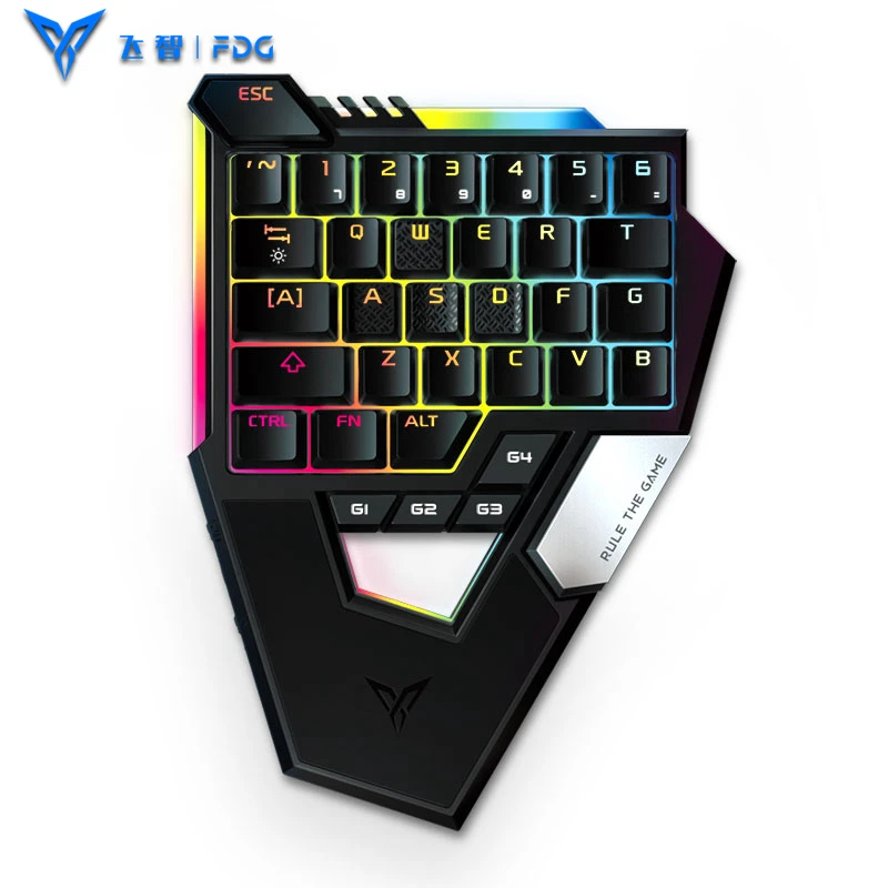 Flydigi Scorpion для PUBG Мобильная мышь и конвертер клавиатуры синий переключатель