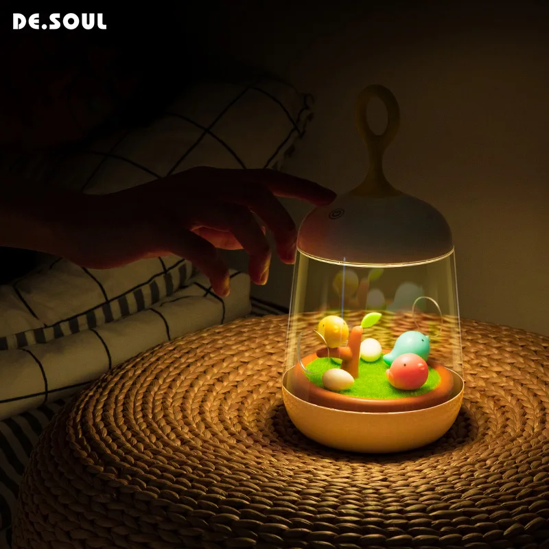 DE. SOUL ночной Светильник s светодиодный сенсорный Ночной светильник детские