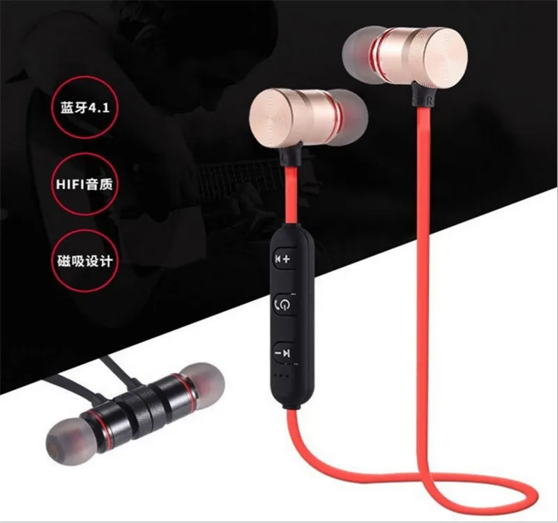 200 шт. M5 магнитные притяжения Bluetooth наушники гарнитура Водонепроницаемый Спорт 4 2