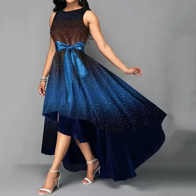 Элегантное вечернее платье большого размера в стиле ретро милое летнее женское