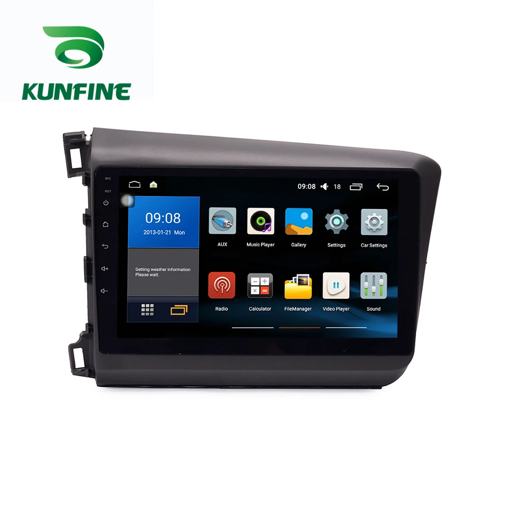Восьмиядерный 1024*600 Android 8 1 автомобильный DVD GPS навигационный плеер Deckless стерео для