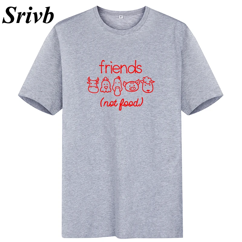 Женская футболка с коротким рукавом Srivb Friends Not Good летняя хлопковая Футболка
