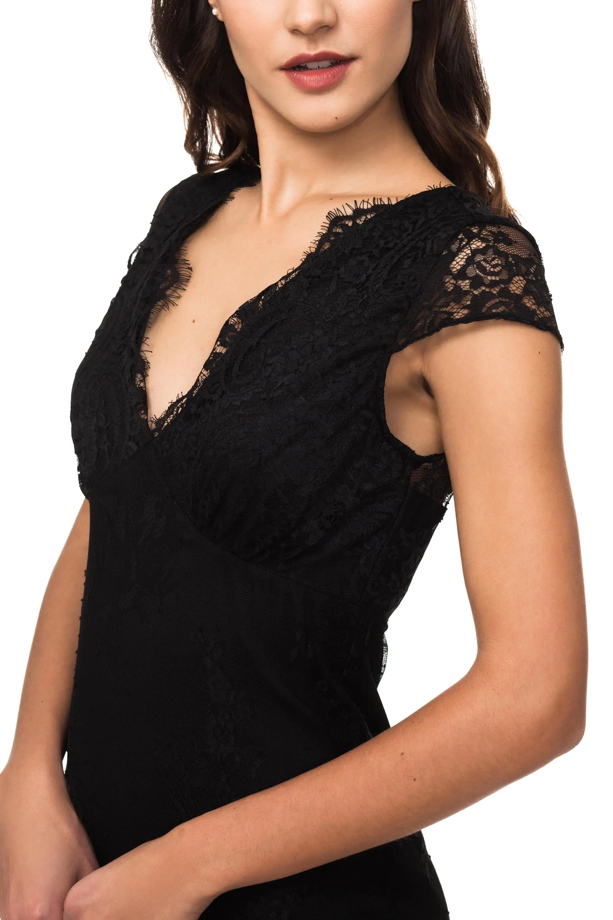 Javier larrainfar Vestido Negro Mujer JL0000342-1 2019 Повседневная мода Moda Primavera Verano | Женская одежда