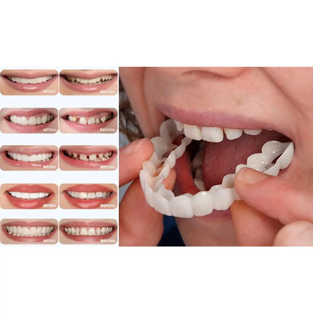 Sangdo Teeth Whitening Cover Perfect Smile Comfort Fit Flex Veneers Upper + Lower Set | Украшения и аксессуары
