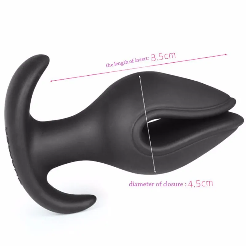 Silicone V Type Opening Anal Plug Anus Dilator Buttplug Prostate Massager G-spot Masturbation Stimulator Sex Toys for Woman | Красота и
